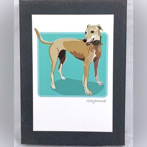 Box of 6 Greyhound Notecards
